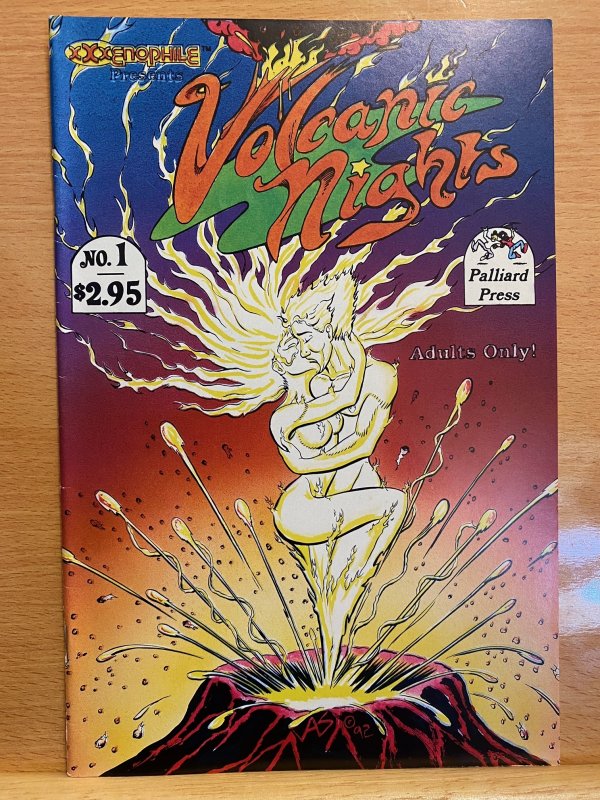 Xxxenophile Presents Volcanic Nights #1 (1992) Palliard Press EXCELLENT COND!!!