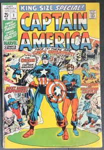 Captain America Annual #1 (1971, Marvel) FN+