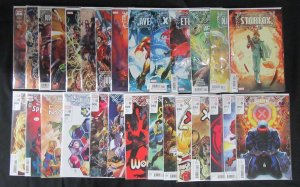 A.X.E. Judgment Day Lot of 28 Avengers X-Men Eternals & Tie-Ins Marvel 2022 NM