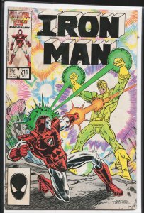 Iron Man #211 (1986) Iron Man