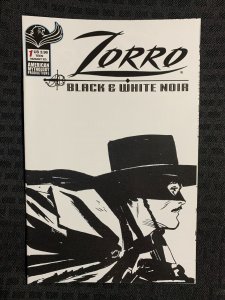 2022 ZORRO BLACK & WHITE NOIR #1 FVF 7.0 Alex Toth Variant Cover / Mike Kaluta