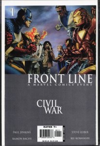 Civil War: Front Line #1 (2006) Captain America