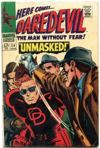Daredevil #29 1967- 1st Jester- Marvel Silver Age VG