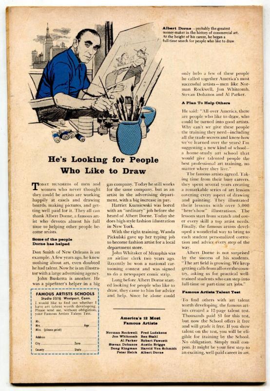 Black Magic V.8 #5 1961-Last Issue- Rhino torture cover- Bob Powell FN