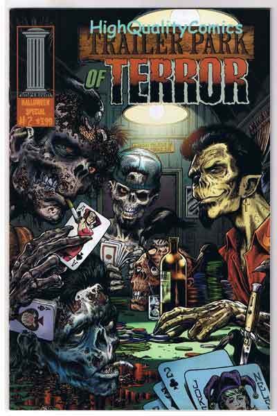 TRAILER PARK OF TERROR #2, VF+, Zombie, Halloween, Variant, Poker,more in store