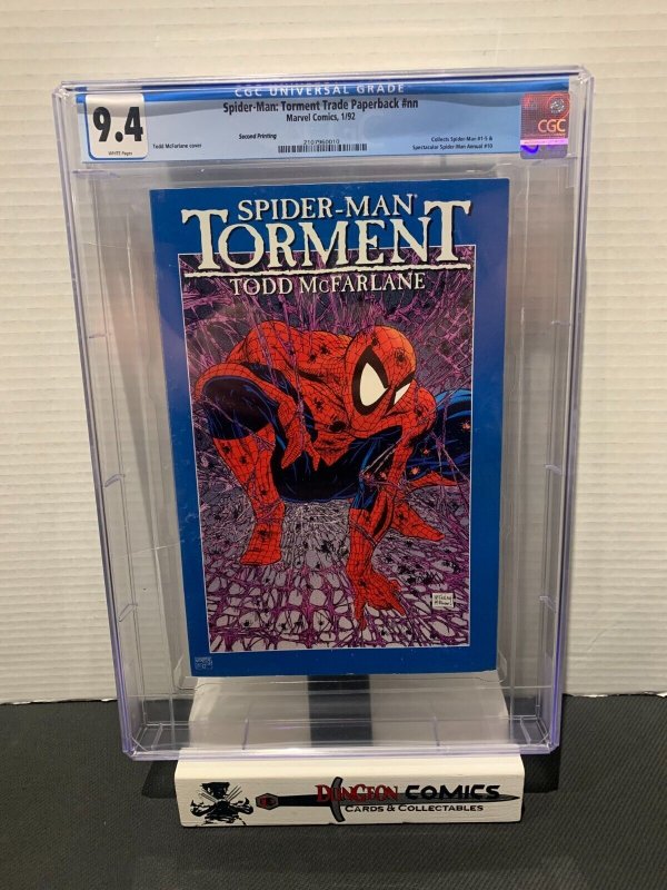 Spider-Man: Torment # NN Trade Paperback 2nd Print CGC 9.4 Very Rare
