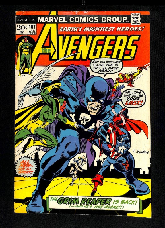 Avengers #107