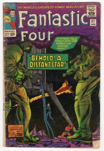 Fantastic Four #37 VINTAGE 1965 Marvel Comics 1st Annelle Mother of Hulkling