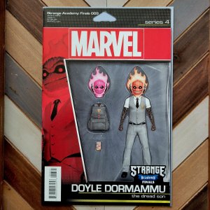 STRANGE ACADEMY: FINALS #3 (Marvel 2023) DOYLE DORMAMMU JTC Action Figure Cover