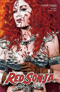 Red Sonja Price Of Blood # 3 Golden Cover B Dynamite NM Dynamite