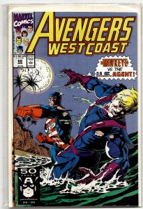 Avengers West Coast #69 (1991) West Coast Avengers / Avengers West Coast
