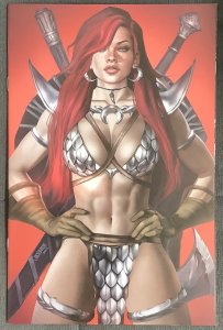 The Invincible Red Sonja #1 616 Comics Cover (2021, Dynamite) 500 Print Run. NM+