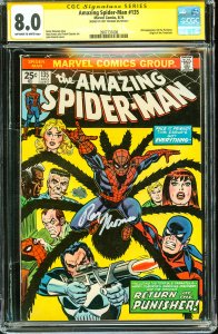 The Amazing Spider-Man #135 (1974) *SIGNED by Roy Thomas