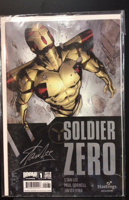 Soldier Zero #1 (2010) Hastings Exclusive variant