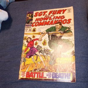 Sgt Fury And His Howling Comandos 8 Issue Silver Age Comics Lot Run Set...