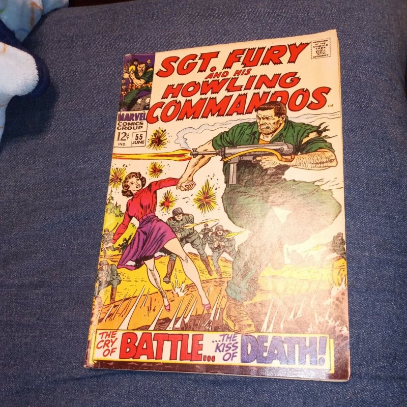 Sgt Fury And His Howling Comandos 8 Issue Silver Age Comics Lot Run Set...