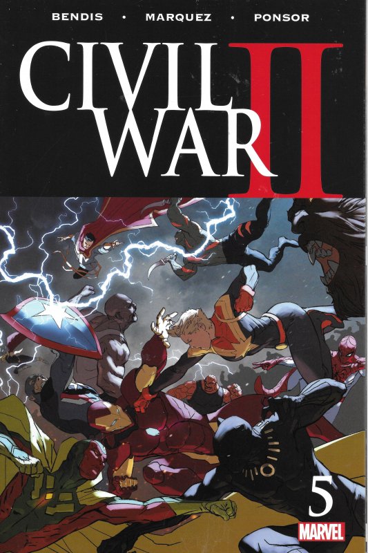 Civil War ll ~ Vol. 5 ~ NEW, MINT ~ Never Read