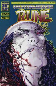 Rune #2 VF ; Malibu | Barry Windsor-Smith Ultraverse