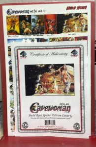 Caveman, metal age Budd Root Special edition, cover G
