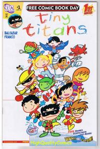 TINY TITANS, FCBD, Promo, Wonder Woman, Robin, 2008, NM