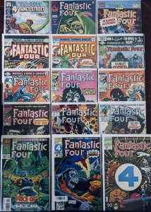 15 Book Fantastic Four Lot. High Grade! Keys and Doom!