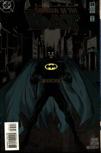 Batman: Shadow of the Bat #35 Embossed Cover (1995) Batman