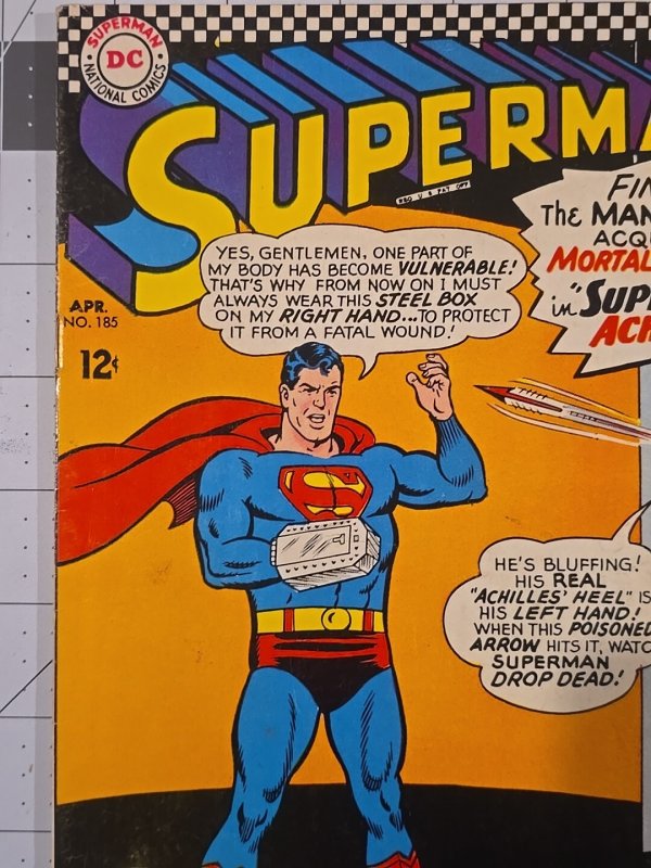 Superman #185 (DC Comics April 1966)