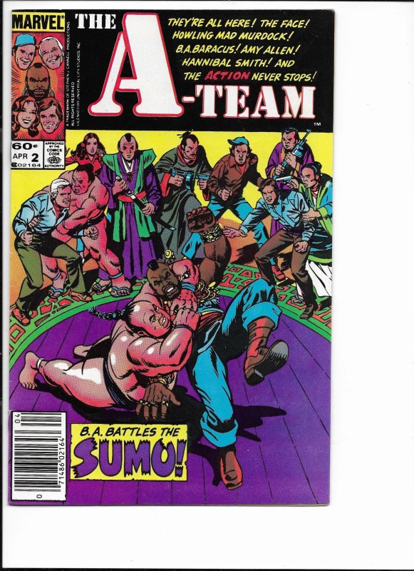 The A-Team #2 Newsstand Edition (1984)