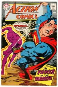 Action Comics 361 VGFN 5.0 DC 1968 Silver Age Parasite Superman Supergirl Adams