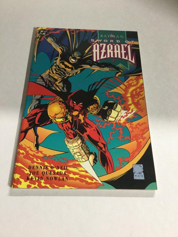 Batman Sword Of Azreal Nm Near Mint DC Comics SC TPB