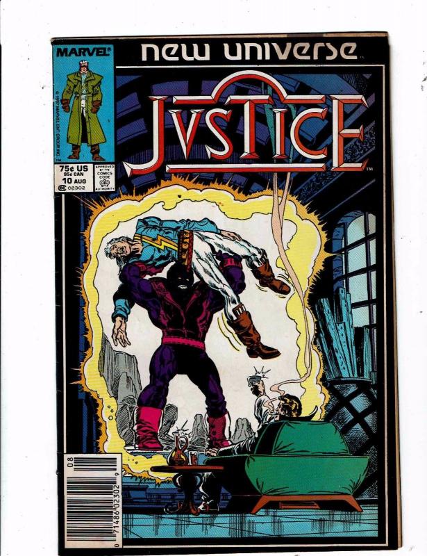 Lot of 5 Justice Marvel Comic Books #7 8 9 10 11 BH45 