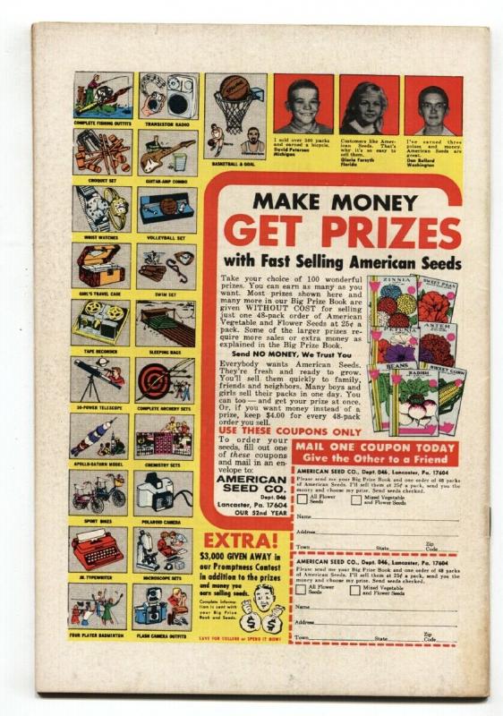 Silver Surfer #16 comic book 1970 Marvel-Mephisto HIGH GRADE