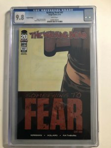THE WALKING DEAD CGC #97  9.8  WHITE PAGES  IMAGE  8/12 / 2'ND PRINT