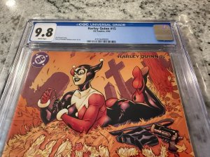 Harley Quinn # 15 CGC Graded 9.8 DC Comic Book 2002 Batman Joker Gotham JH27