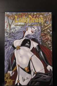 Lady Death #0 Wrap Variant (2010) *SIGNED