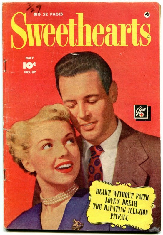 Sweethearts #87 1950- Golden Age Romance-Heart without Faith VG+ 