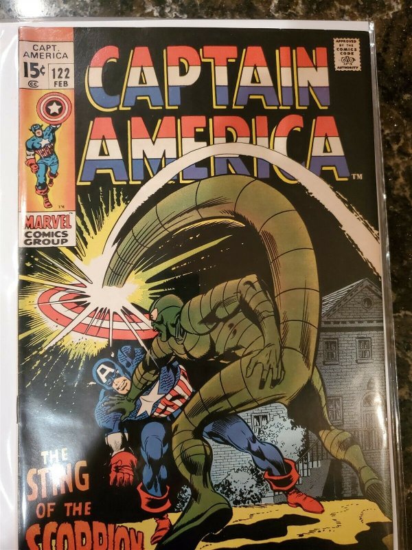 Captain America #122 Marvel (69) FN