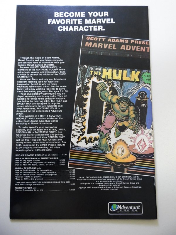 The Incredible Hulk #317 (1986) FN Condition