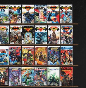Huge Lot 150+ Comics with Trinity, Justice League, Catwoman & More!