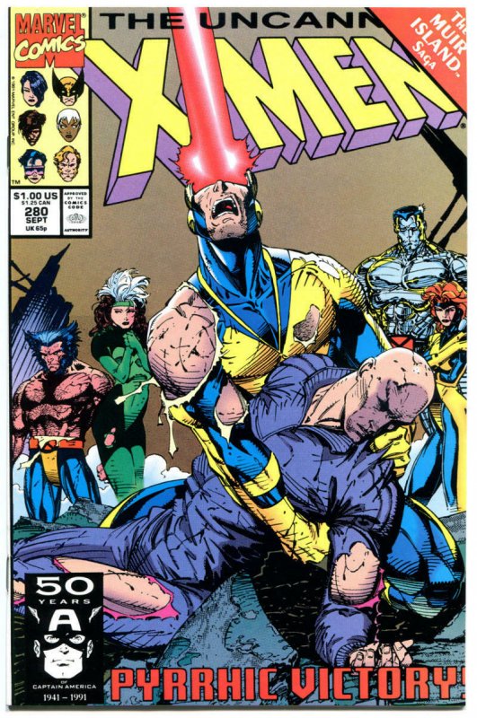 X-MEN #277-281 (+19), NM+, Gambit, Wolverine, 1st Bishop, Jim Lee, 284 300 310