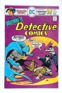 Detective #454 Hawkman Carmine Infantino DC (1975) FN/VF
