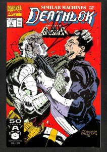 Deathlok (1991) #6 VF+ 8.5 signed by Denys Cowan!