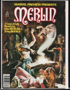 Marvel Preview #22 (1980) Merlin