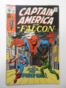Captain America #137 (1971) VG Condition ink on fc