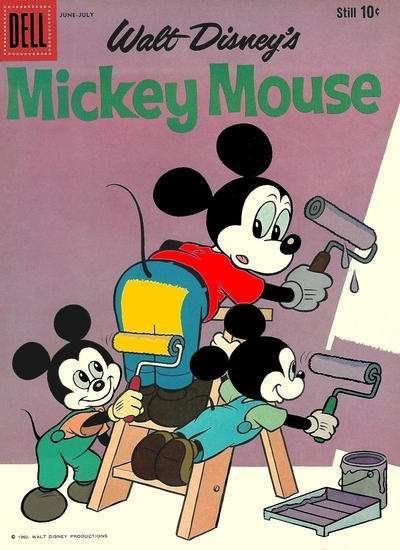 Mickey Mouse (1941 series) #72, VF- (Stock photo)