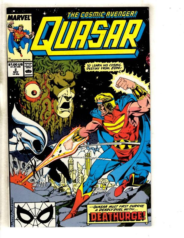 Lot Of 10 Quasar Marvel Comic Books # 1 2 3 4 5 6 7 8 9 10 Avengers Hulk DB5