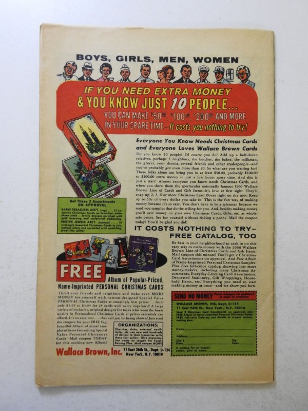 Fantastic Four #54 (1966) GD/VG Condition ink fc