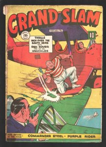 Grand Slam #51 1946-Commander Steel and the Lost Legion-The Purple Rider-Red ...