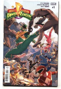 Mighty Morphin Power Rangers #1-2016-1st issue-comic book