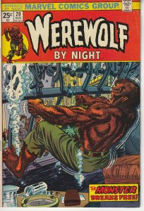 Werewolf By Night # 20 Sumo Wrestling With a Werewolf !